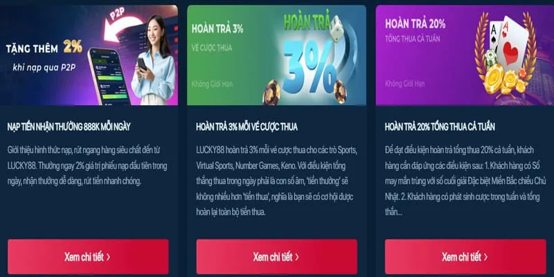 Các chương trình khuyến mãi và ưu đãi độc quyền tại rongvang68 nhà cái